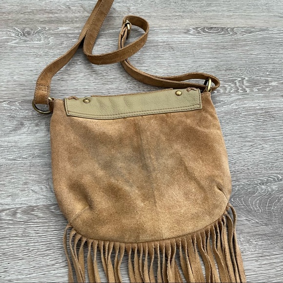 Scully Crossbody Suede Purse - Picture 6 of 16
